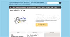 Desktop Screenshot of ccscla.org